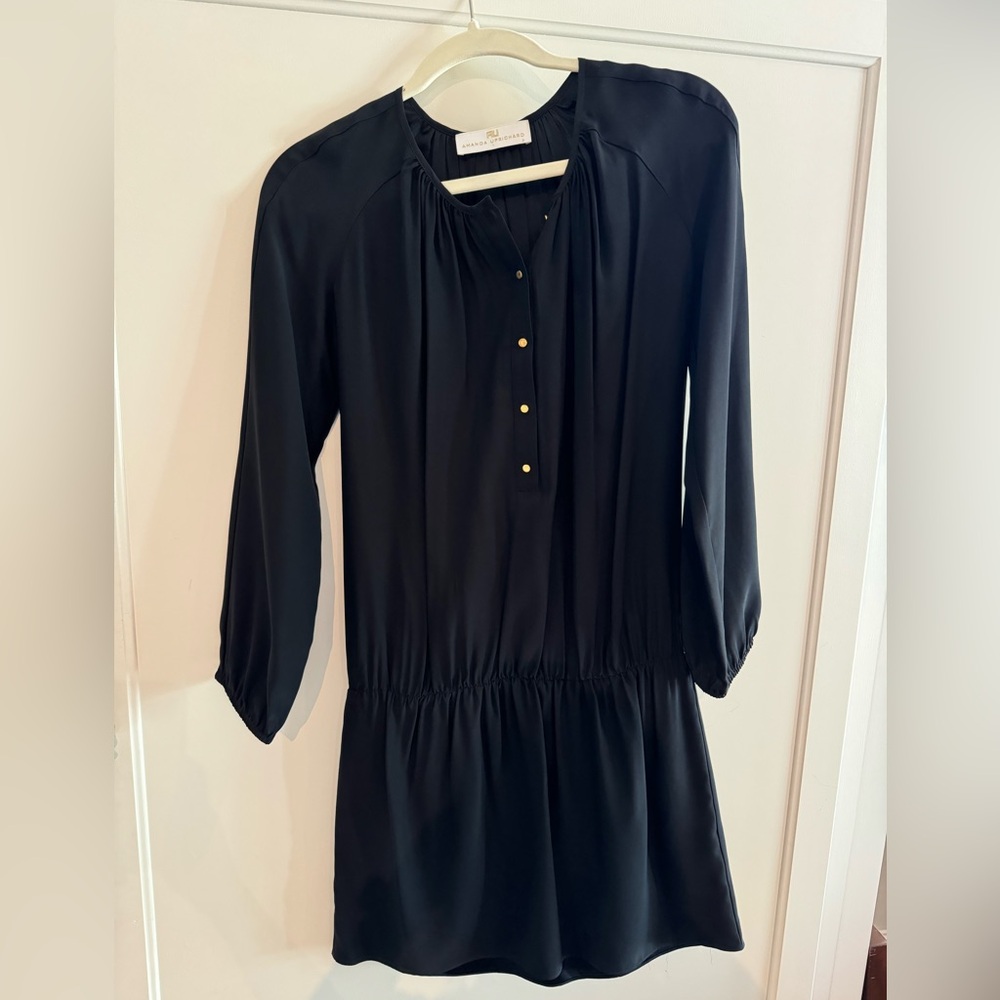 Amanda Uprichard Black Dress